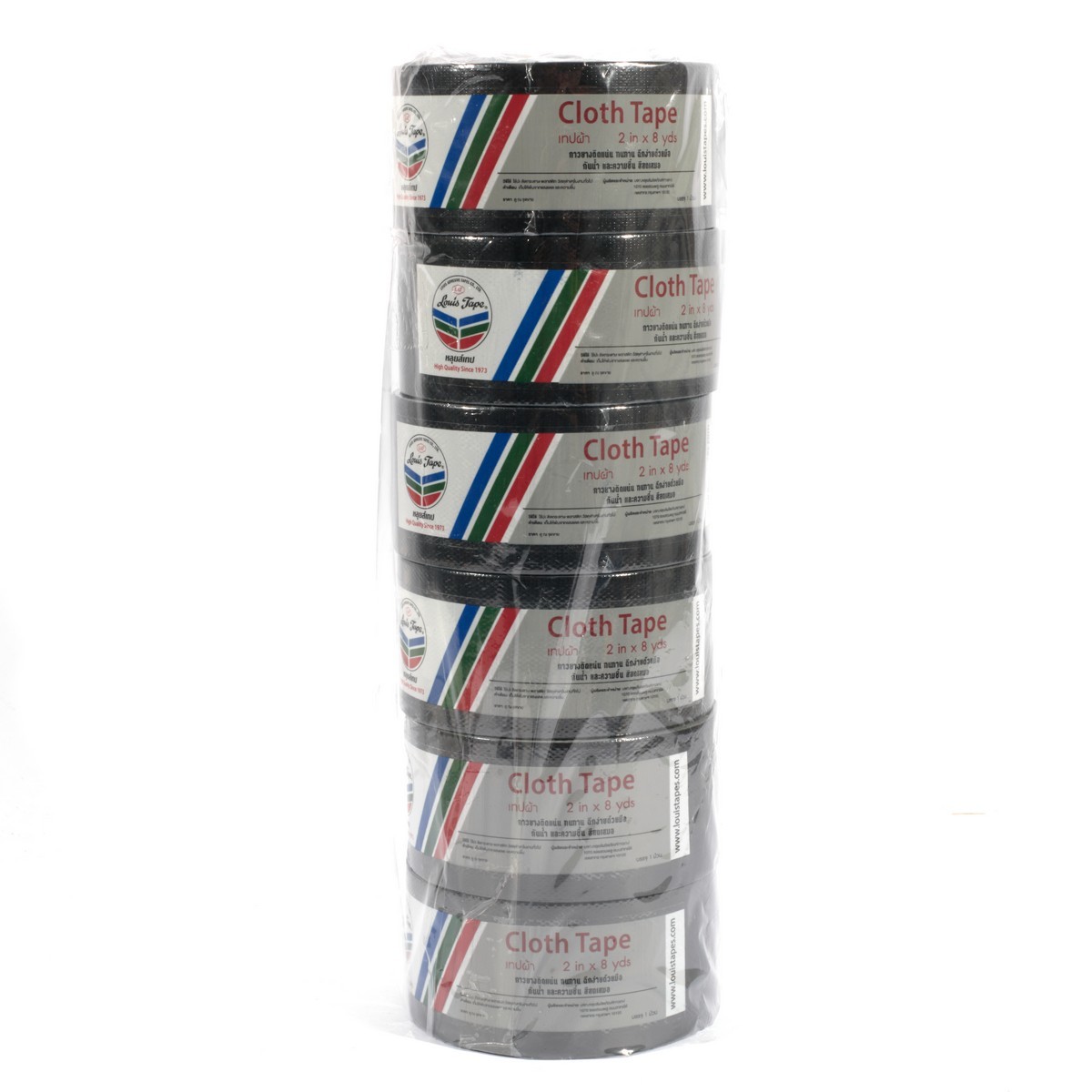 เทปผ้าสีดำ LOUIS TAPE 2นิ้ว X 8หลา