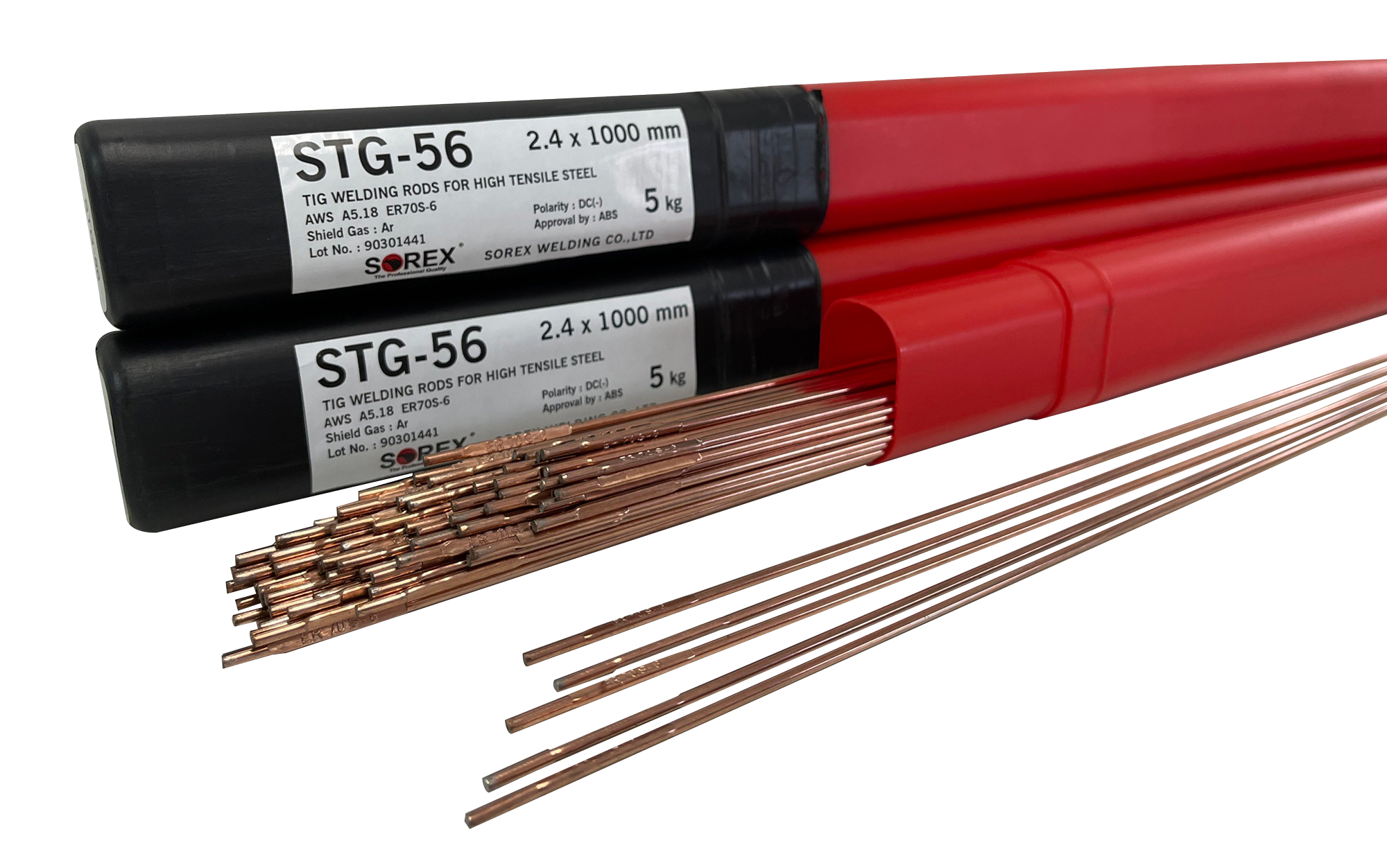 ลวดเชื่อม ทิก Sorex/ลวดเชื่อมอาร์กอน Sorex/TIG Rod