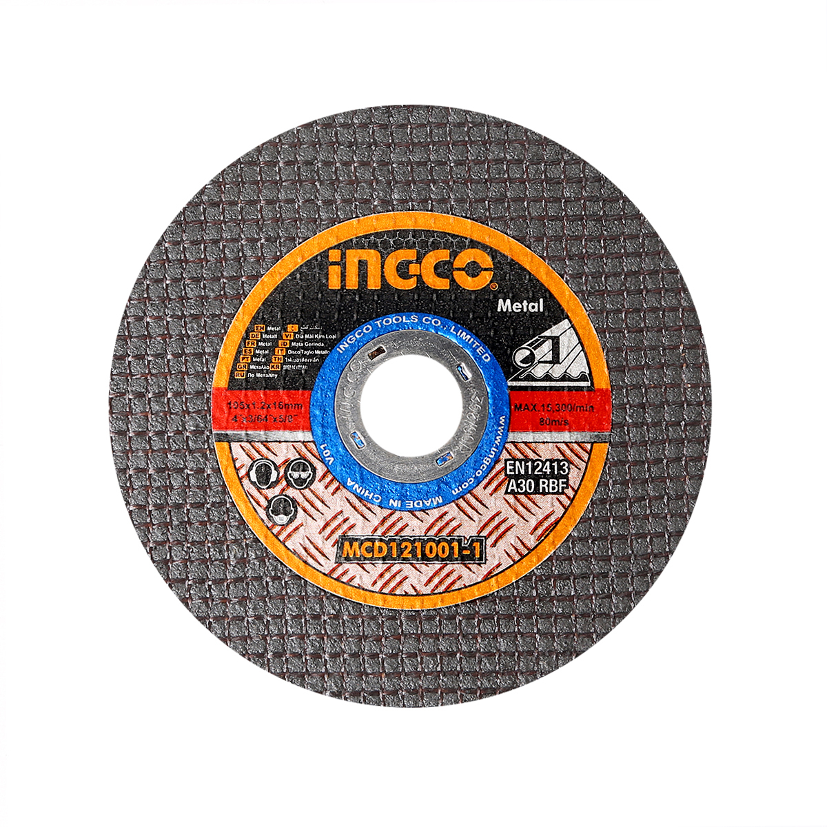 MCD1210525 ใบตัดเหล็ก 4" (1SET/25PCS)