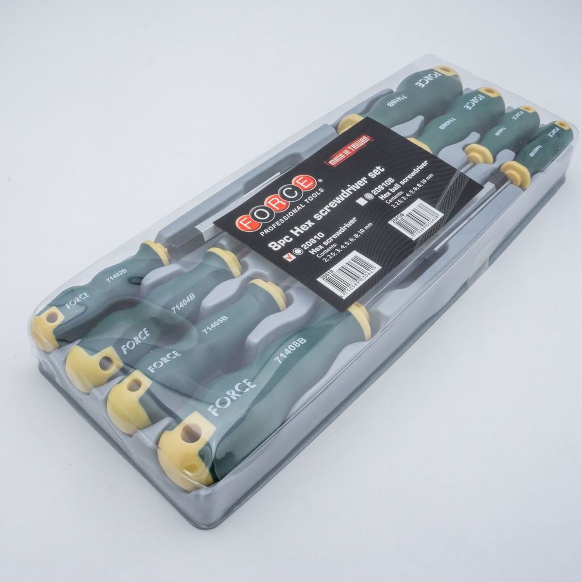 20810 ชุดไขควงหกเหลี่ยม 8ชิ้น 2-10มม.