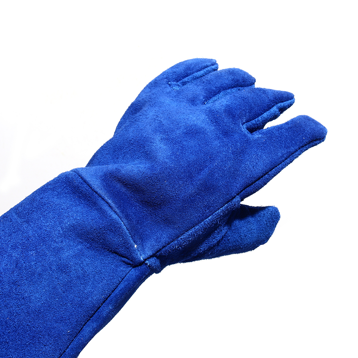 ถุงมือหนังบุซับใน (ยาว 14")