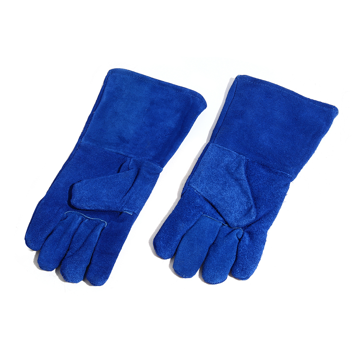 ถุงมือหนังบุซับใน (ยาว 14")