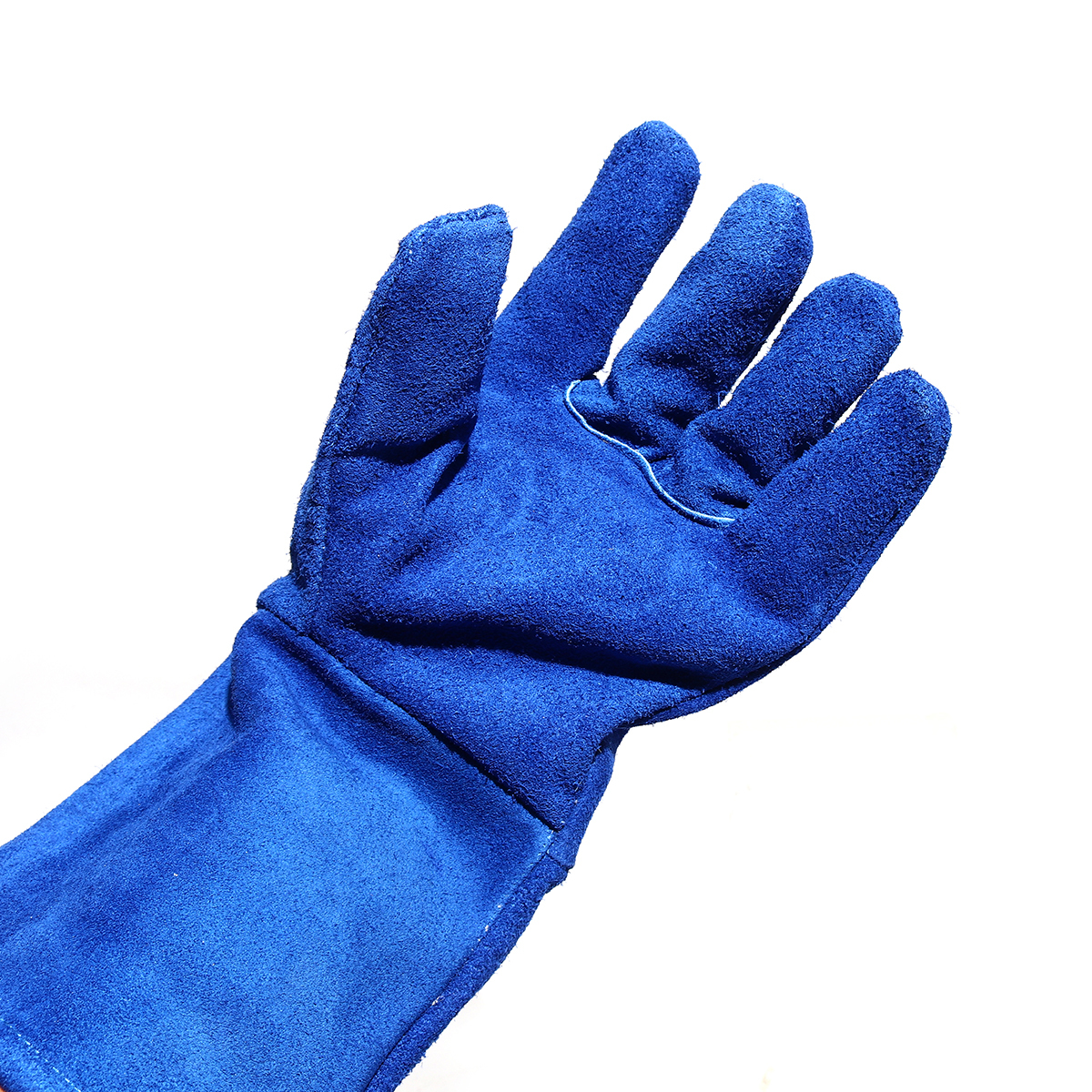 ถุงมือหนังบุซับใน (ยาว 14")