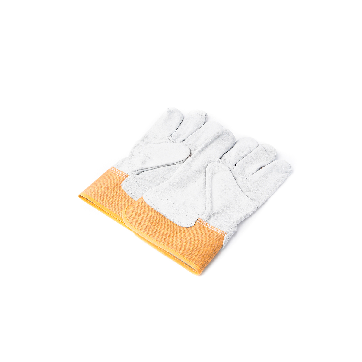 INGCO ถุงมือหนัง ถุงมือเซฟตี้ 10.5 นิ้ว รุ่น HGVC01 ยางหุ้มข้อมือ เหมาะสำหรับ งานเครื่องจักรกล, ขนย้ายอุปกรณ์ต่างๆ (อิงโก้)