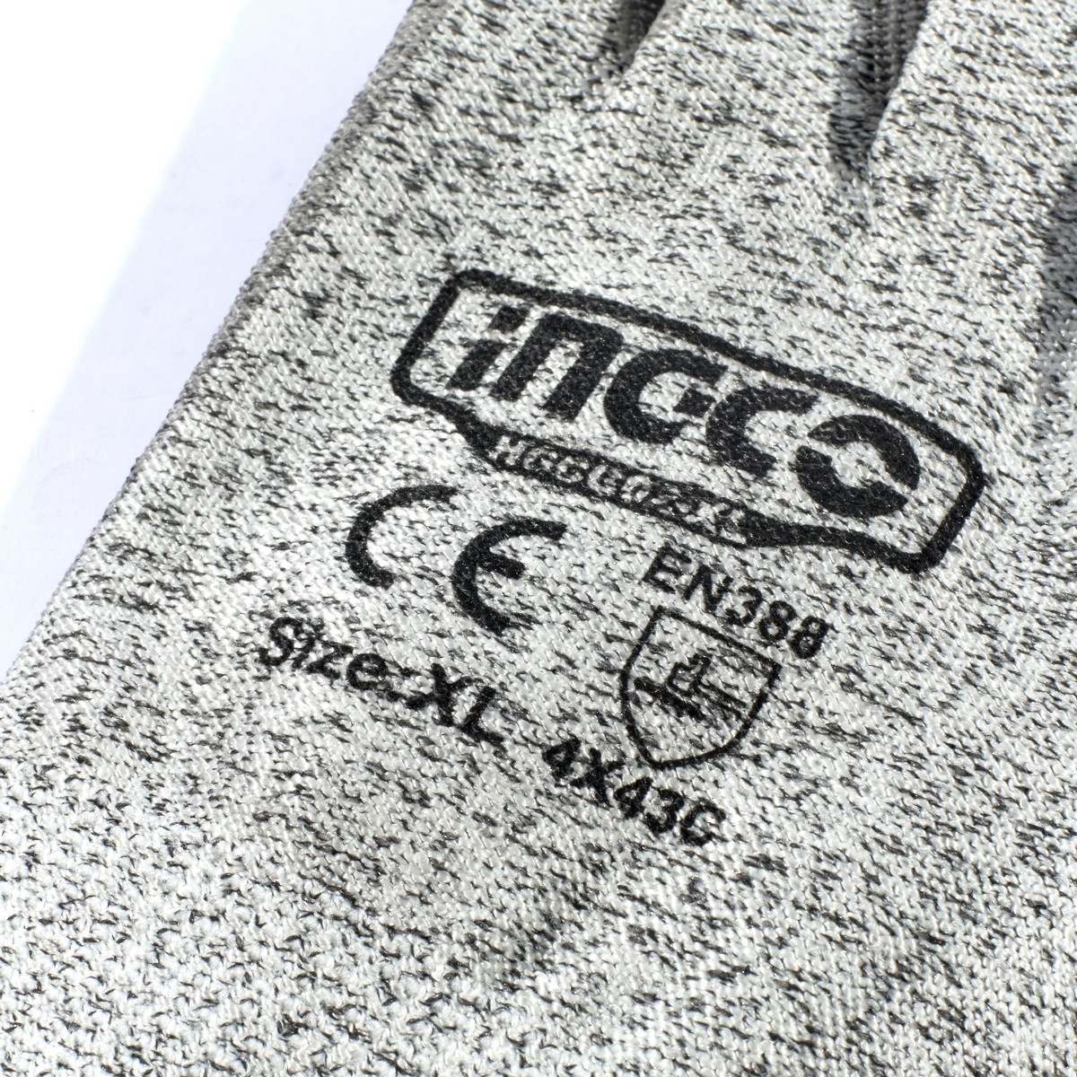 INGCO ถุงมือเซฟตี้ ไซส์ XL รุ่น HGCG02 เคลือบวัสดุ PU กันบาด เหมาะสำหรับตัดไม้,ตัดกระจก, ป้องกันของมีคมต่างๆ (อิงโก้)