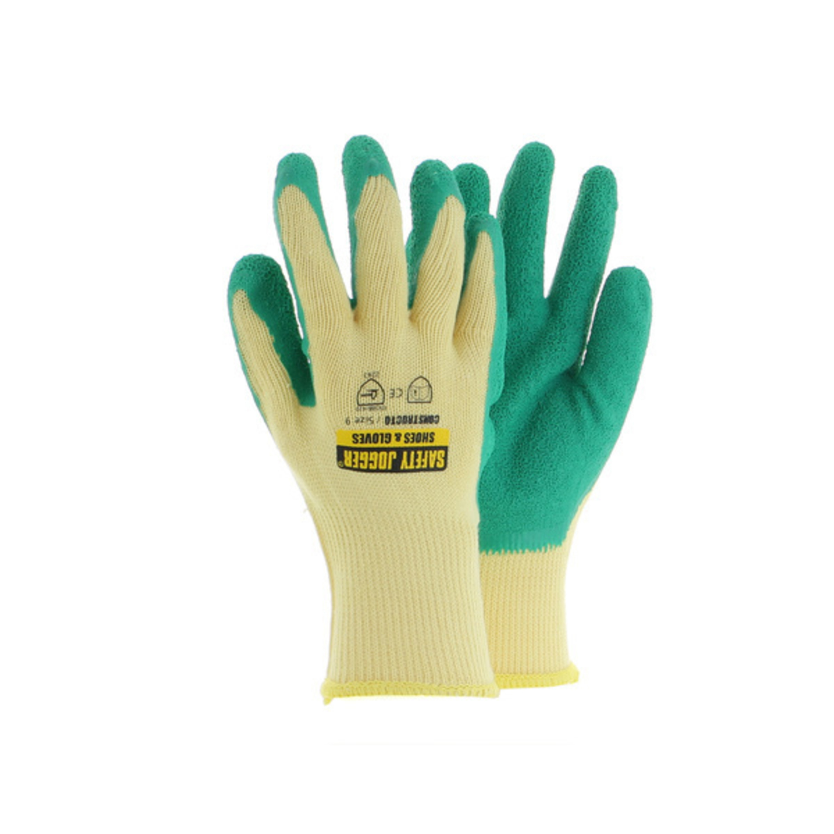 JOGGER ถุงมือเซฟตี้ ขนาด 9 ซม รุ่น CONSTRUCTO ระบายอากาศดี ใช้แตะหน้าจอมือถือได้ (จ็อกเกอร์)