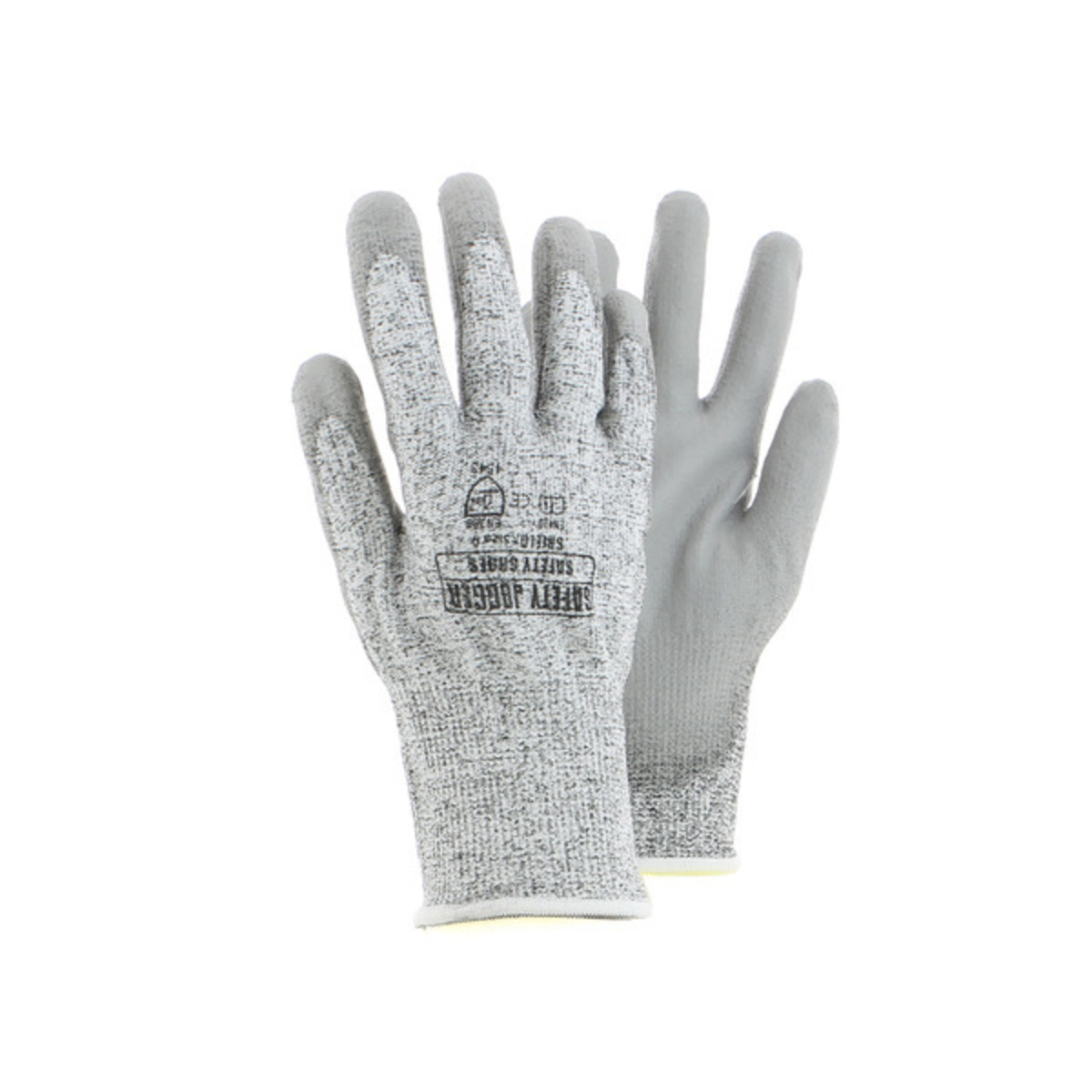 JOGGER ถุงมือเซฟตี้ ขนาด 9 ซม. สีเทา รุ่น SHIELD ระบายอากาศดี (จ็อกเกอร์)