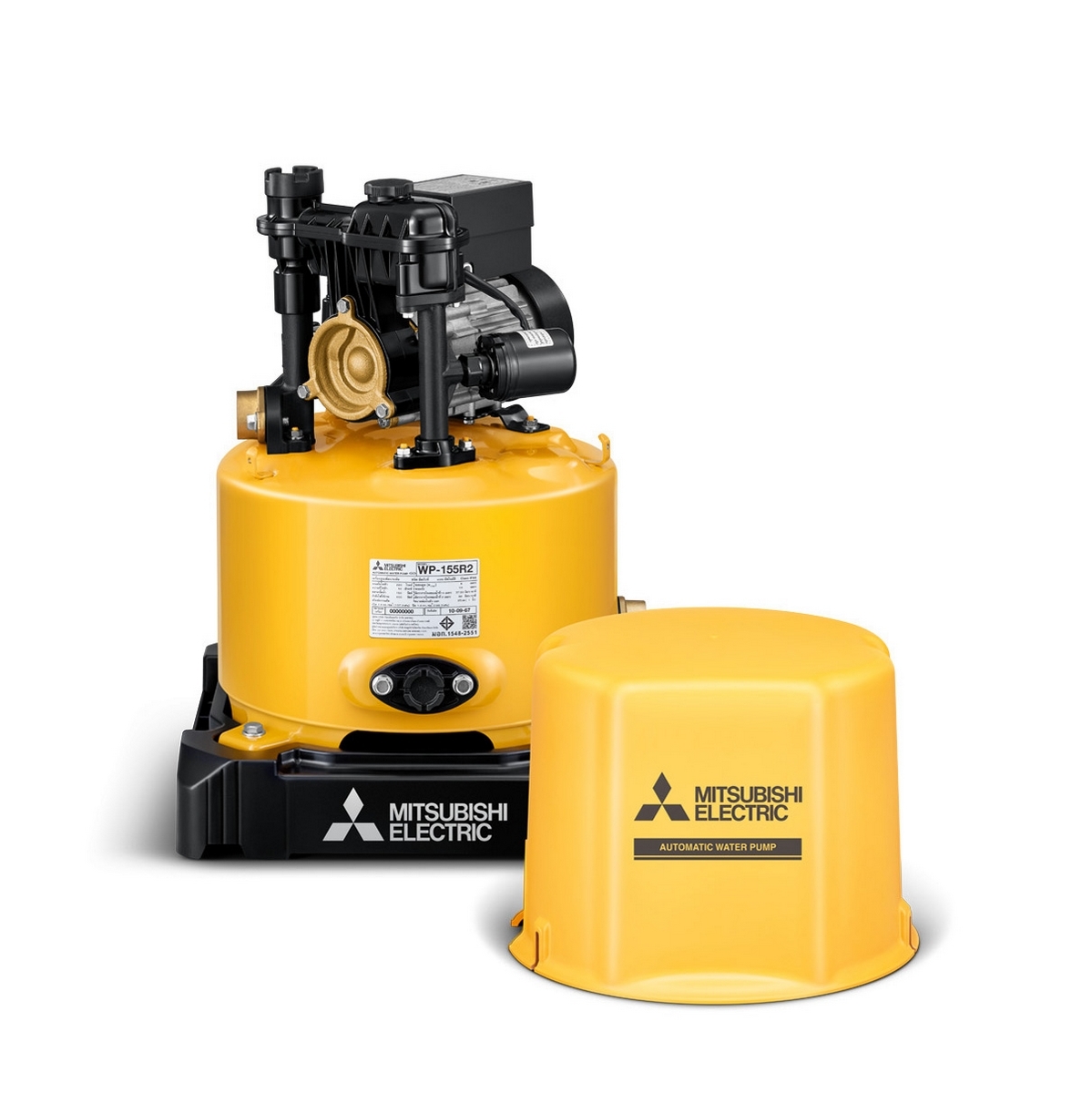MITSUBISHI ปั๊มน้ำอัตโนมัติ รุ่น WP-155R2 ขนาด 150 วัตต์