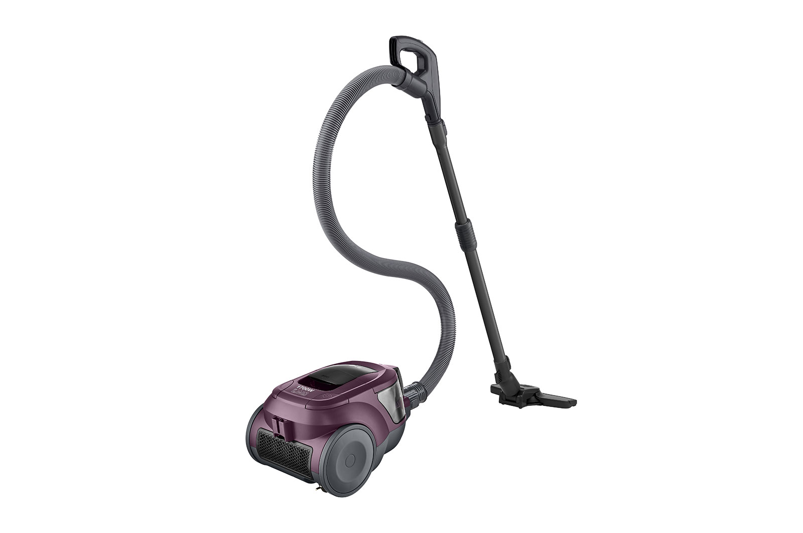 เครื่องดูดฝุ่น LG รุ่น VC5417GHT แบบถังเก็บฝุ่น สีไวน์ พร้อมหัวดูด