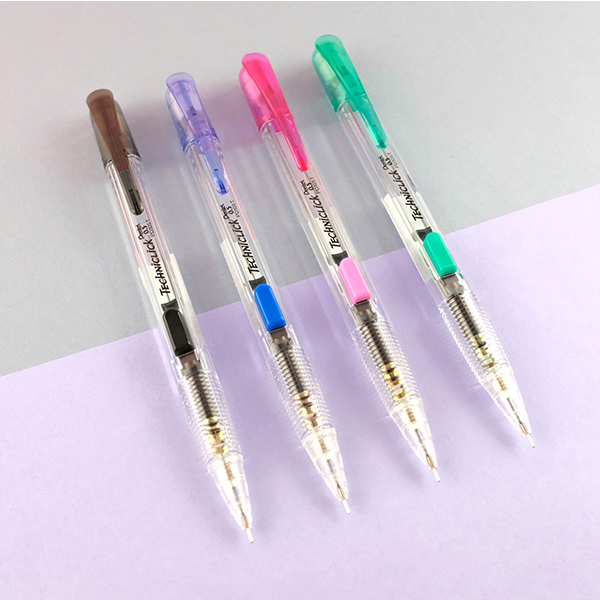 ดินสอกดข้าง PD105C (แท่งสี)  Techniclick Pentel (Thailand)