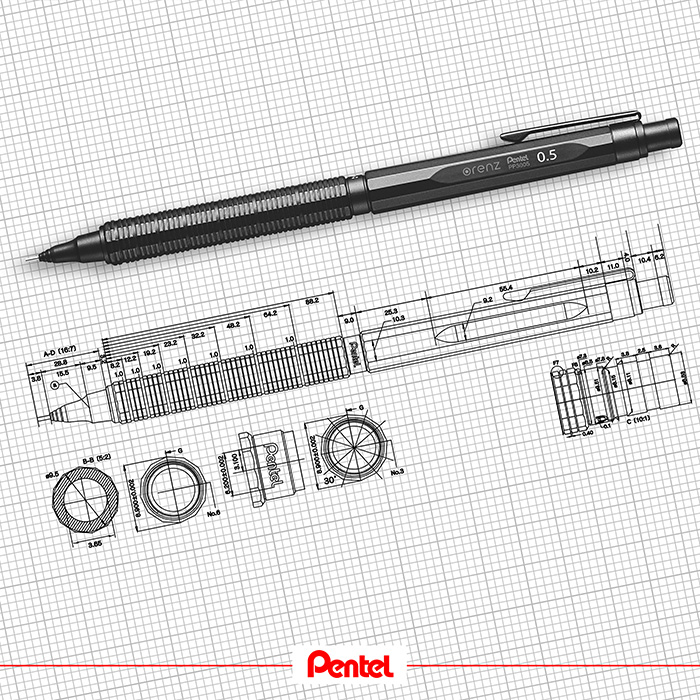 ดินสอกด ORENZNERO Pentel (Thailand)