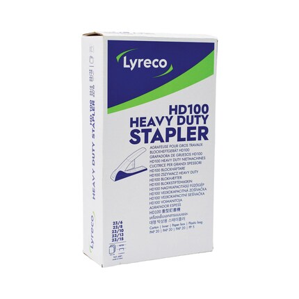 ลีเรคโก เครื่องเย็บกระดาษสำหรับงานหนัก HD-100 100 แผ่น
