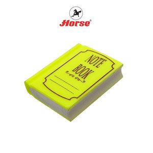 ตราม้า ยางลบดินสอ H-09 คละสี