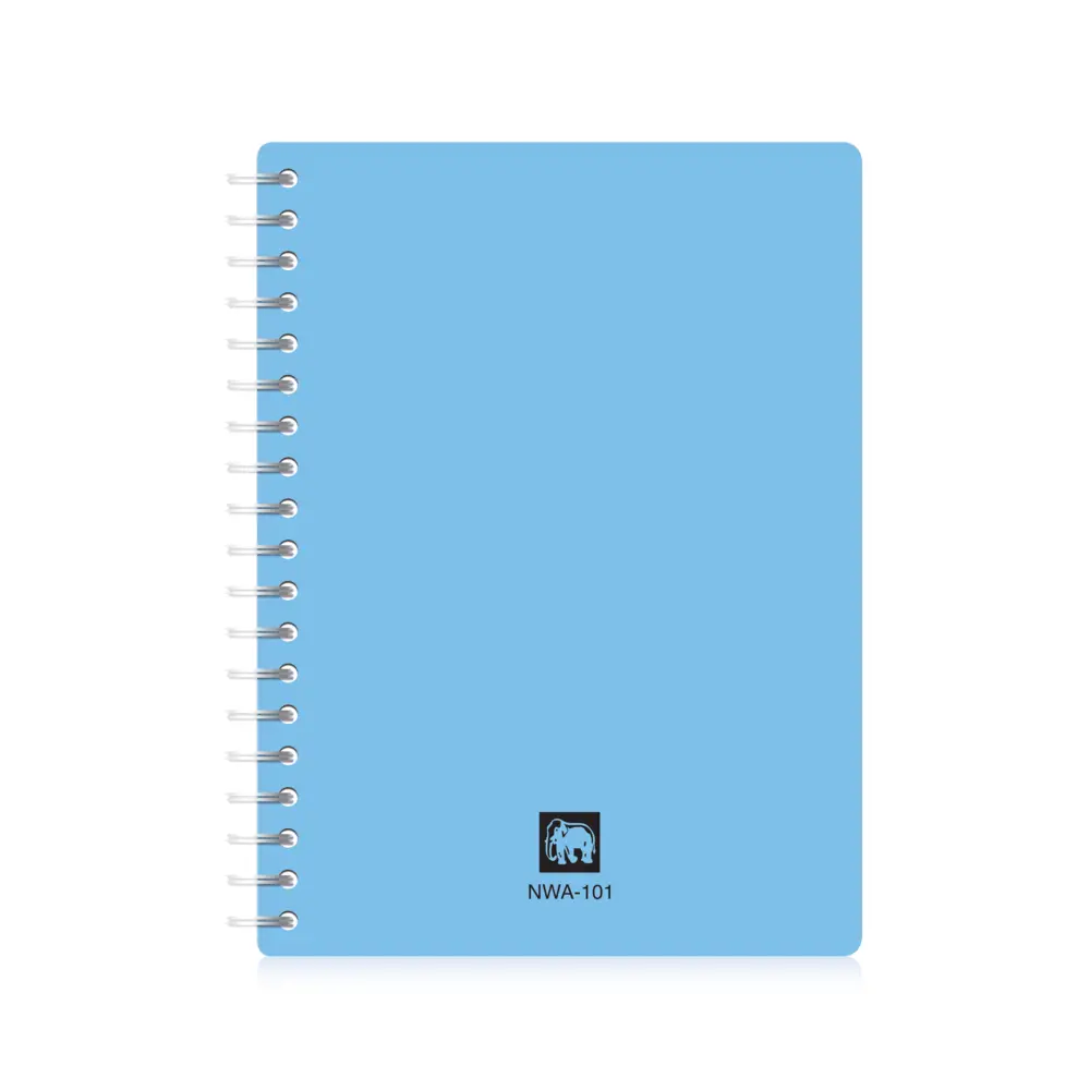 สมุดปกอ่อนริมลวด ตราช้าง NWA-101 A6 70 แกรม 50 แผ่น