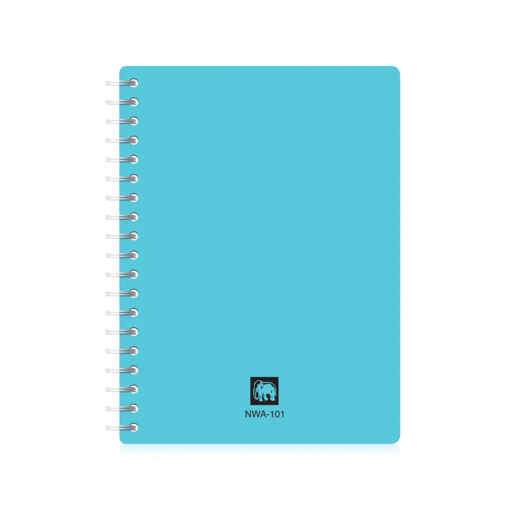 สมุดปกอ่อนริมลวด ตราช้าง NWA-101 A6 70 แกรม 50 แผ่น