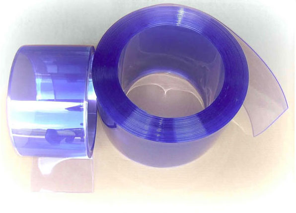 ม่านริ้วพลาสติกใสแผ่นเรียบ 30 cm หนา 3 mm