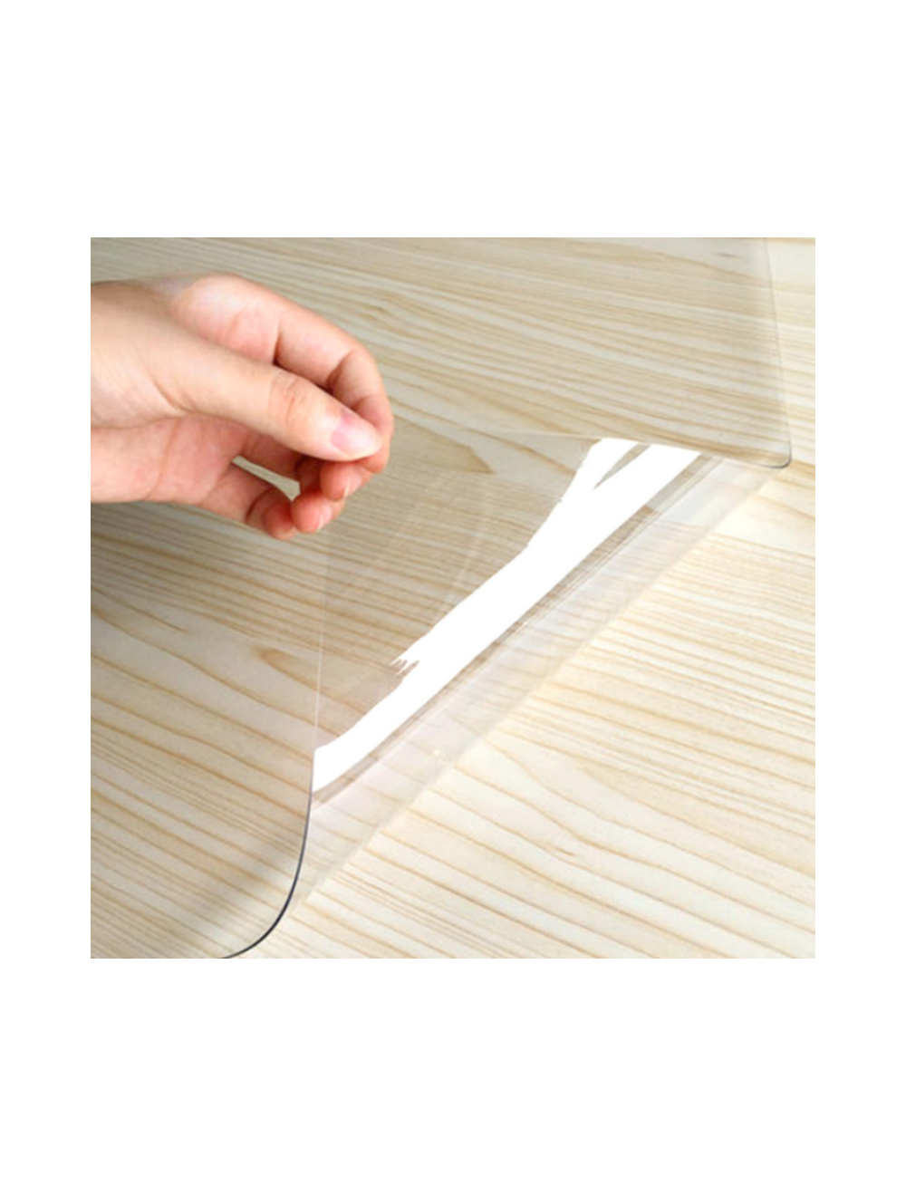 แผ่นพีวีซีแบบอ่อน Soft PVC Sheet 5 มม. ขนาด 1.2×6.5 เมตร