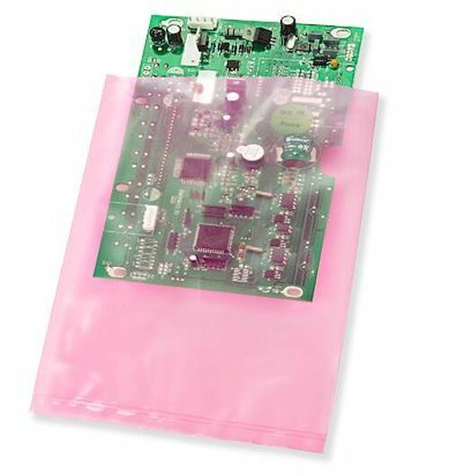 ถุงกันไฟฟ้าสถิต Anti static document esd anti static pink poly bag