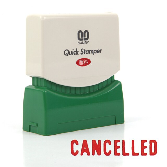 ตรายางหมึกในตัว  อักษรภาษาอังกฤษ และภาษาไทย แบรนด์ ซันบี้ SANBY