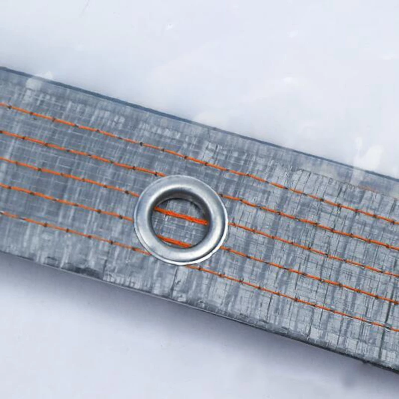 ผ้าใบกันฝน PVC แบบพลาสติกใส กันน้ํา กันฝน สําหรับระเบียง กันแดด