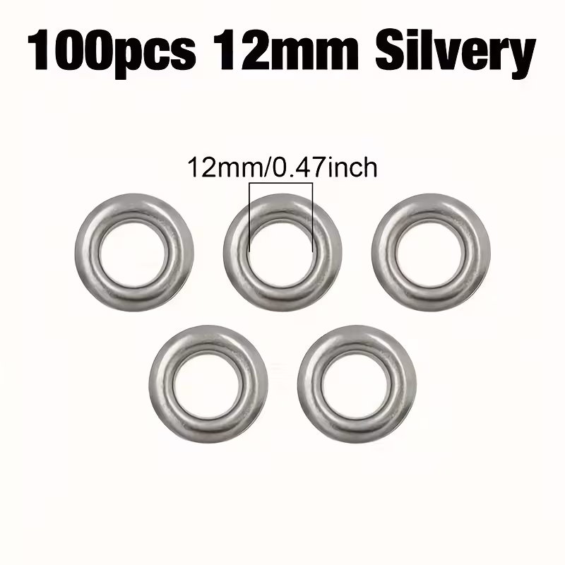 ห่วงตาไก่ ขนาด 4 - 14mm.