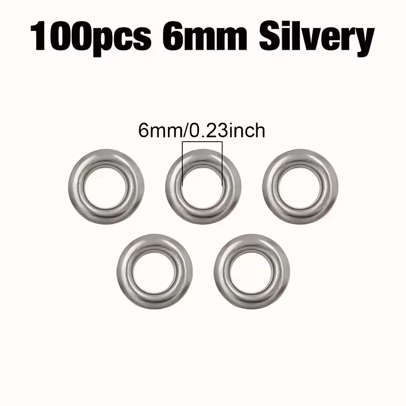 ห่วงตาไก่ ขนาด 4 - 14mm.