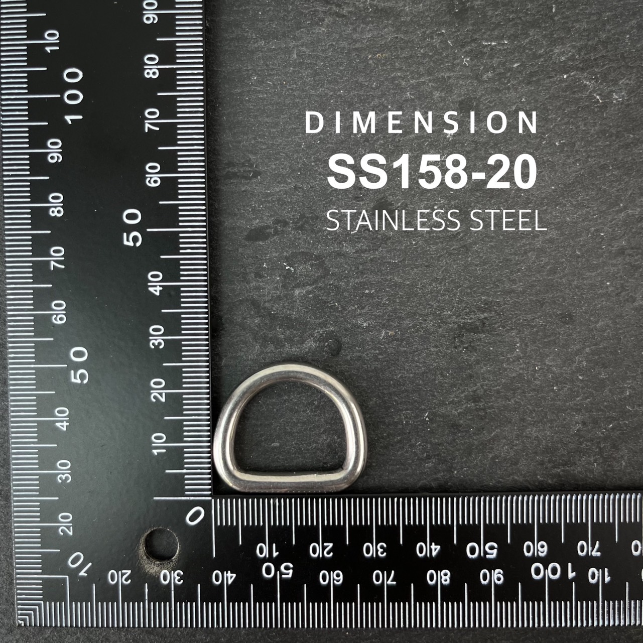 SS158 ห่วงตัวดี ห่วงสเตนเลส304