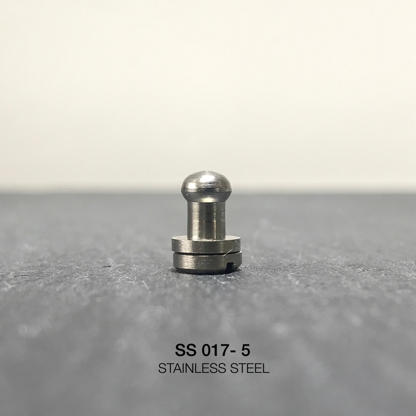 SS017 หมุดนมหนู หมุดกระเป๋า สเตนเลส