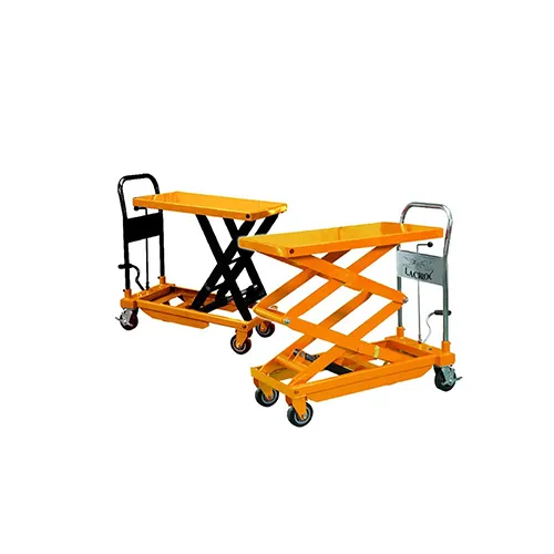 รถเข็น-โต๊ะยกแบบขากรรไกร LACROC