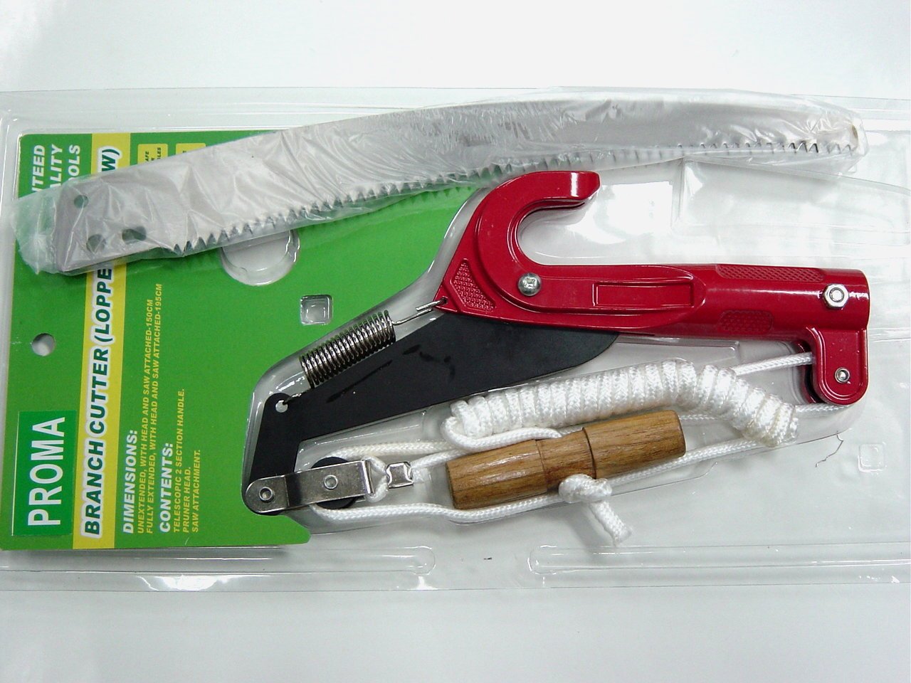 กรรไกรกระตุกกิ่งไม้พร้อมใบเลื่อย PROMA