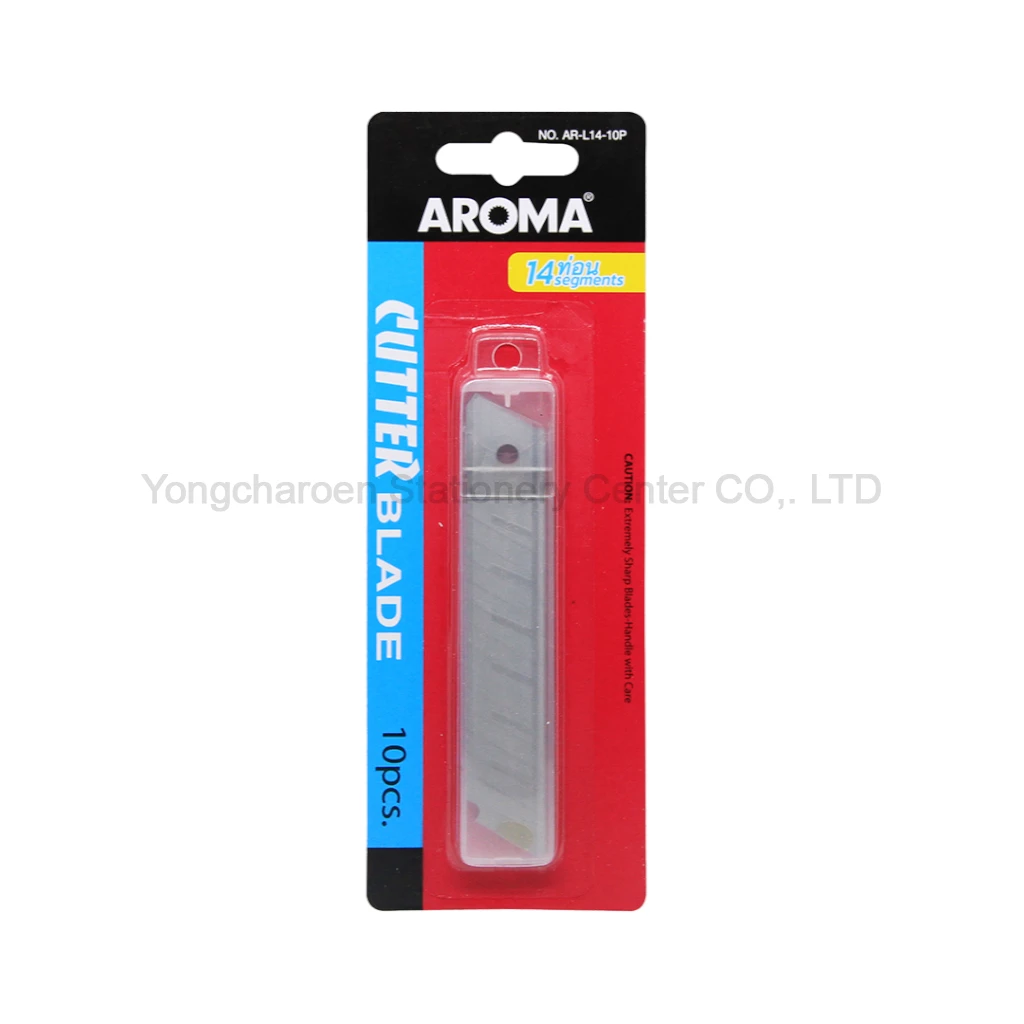 Aroma ใบมีดคัตเตอร์ AR-L14-10P (แพ็ค10ใบ)