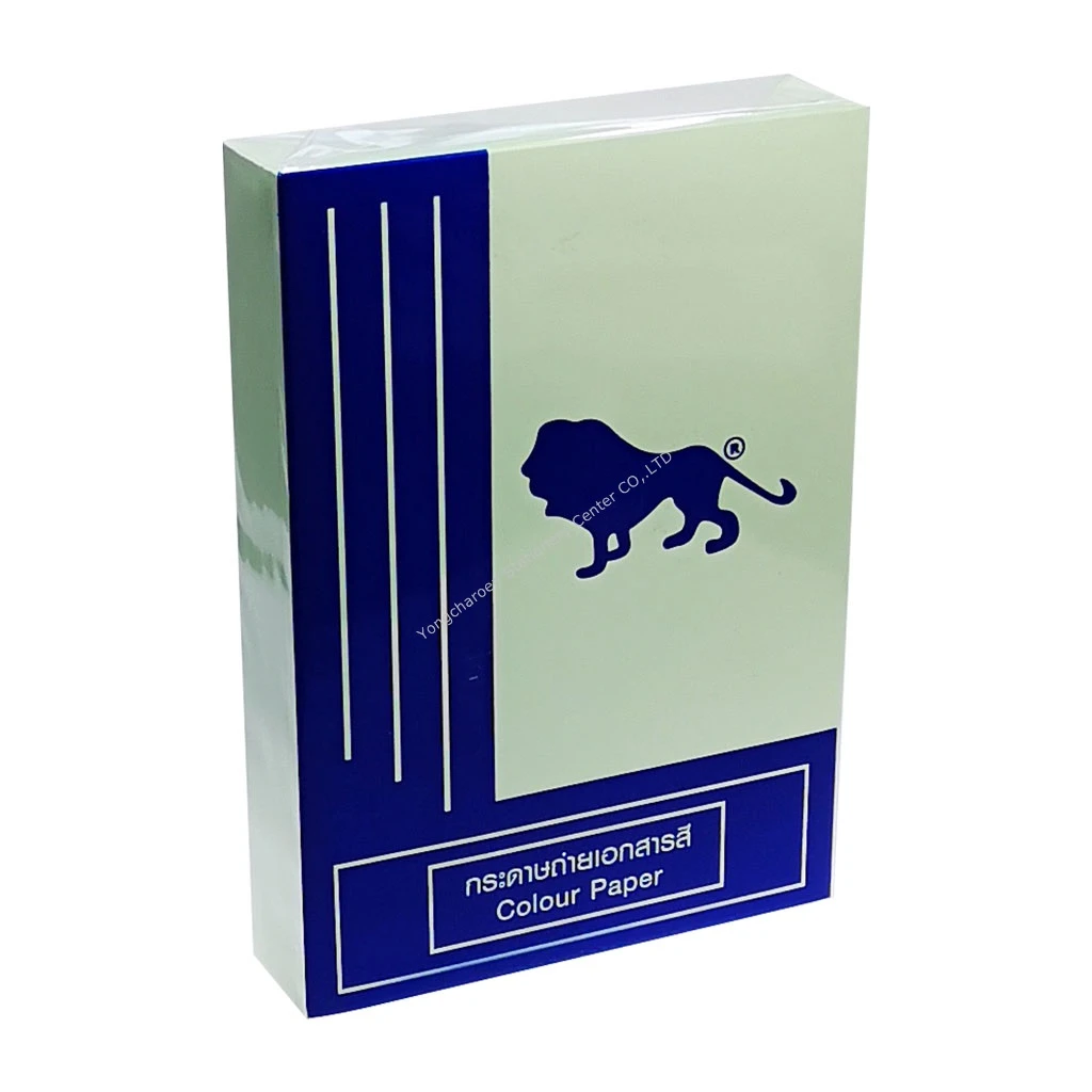 สิงห์ กระดาษถ่ายเอกสารสี 80G A4 No.G3 สีเขียวอ่อน (แพ็ค500แผ่น)