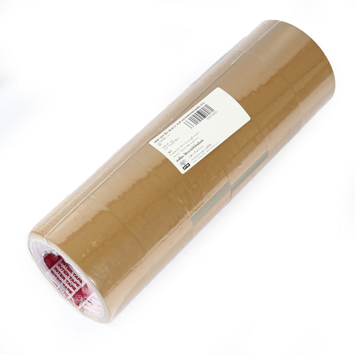 เทป OPP สีน้ำตาล แกนแดง