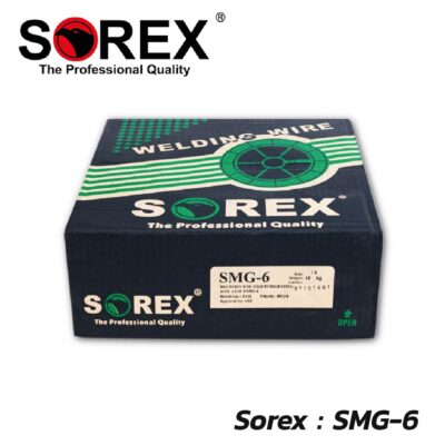 ลวดเชื่อมมิก /แมก/ลวดเชื่อมซีโอทู Sorex รุ่น SMG-6