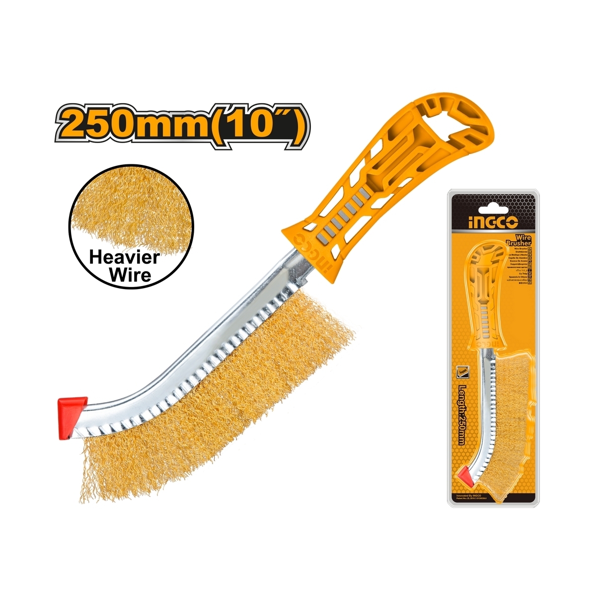 แปรงลวดทองเหลือง INGCO รุ่น HWB02250 