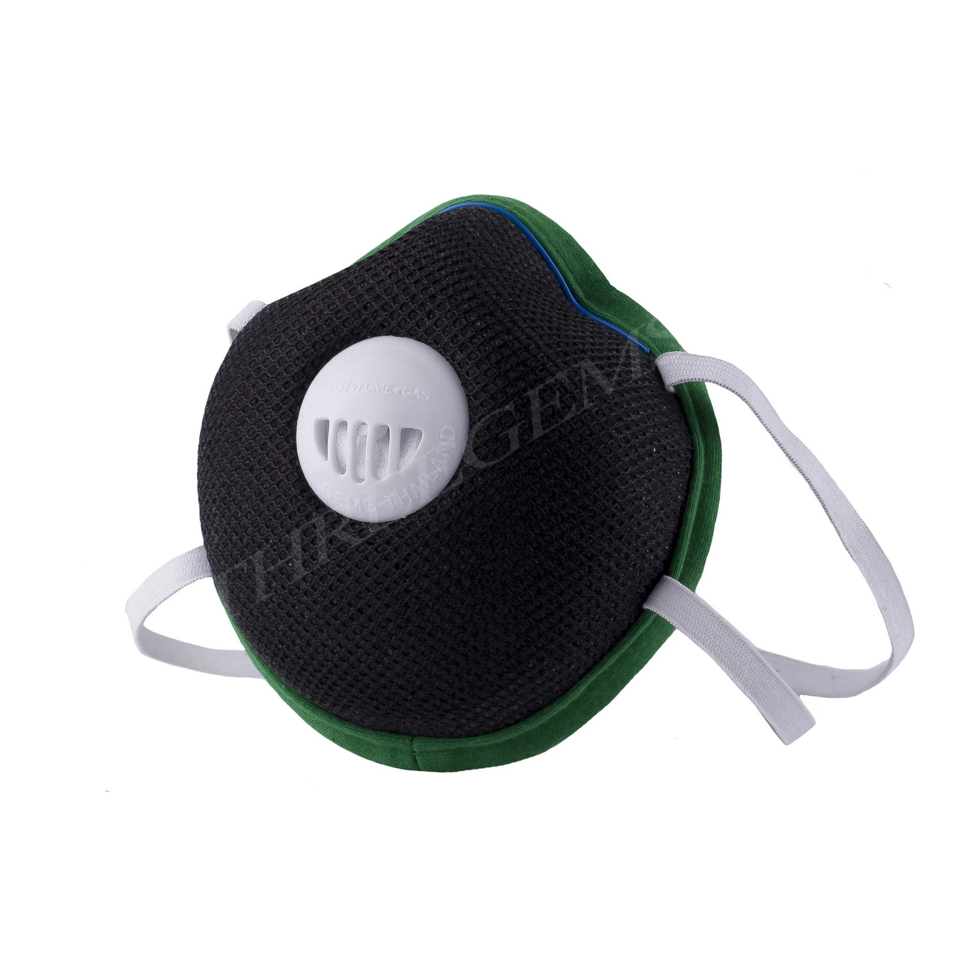 Mask TG-49SV       หน้ากากคาร์บอนปั้มขั้นรูป ใช้สำหรับป้องกัน กลิ่น ฝุ่น ควัน สารเคมี และเชื้อโรค