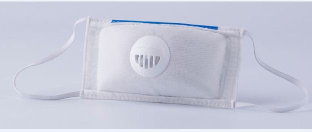 Mask TG-01F9V       หน้ากากชนิดผ้าปั๊มขึ้นรูปใช้สำหรับป้องกันฝุ่นละเอียดที่เล็กกว่า 0.3 ไมครอน