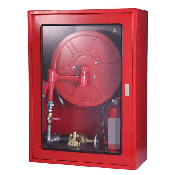ตู้เก็บสายส่งน้ำดับเพลิงแบบ FIRE HOSE REEL และอุปกรณ์ดับเพลิง