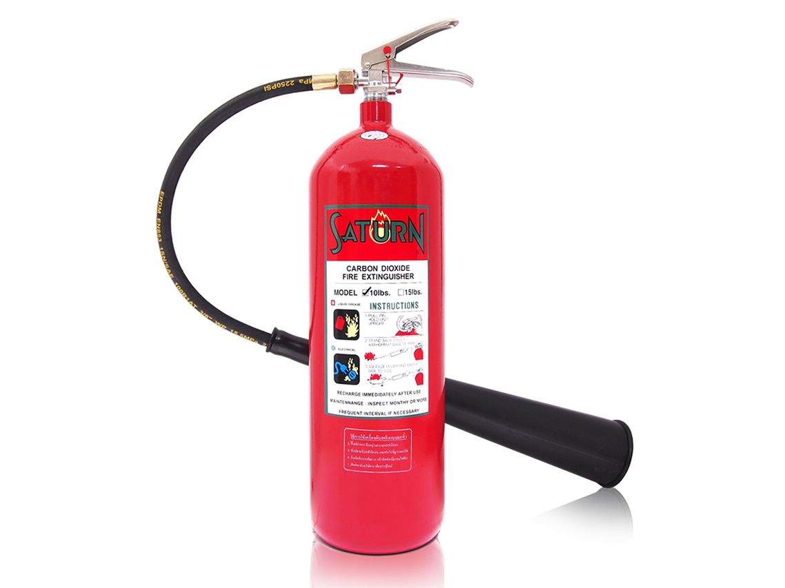 ถังดับเพลิง CO2 หรือเครื่องดับเพลิงชนิดก๊าซคาร์บอนไดออกไซด์