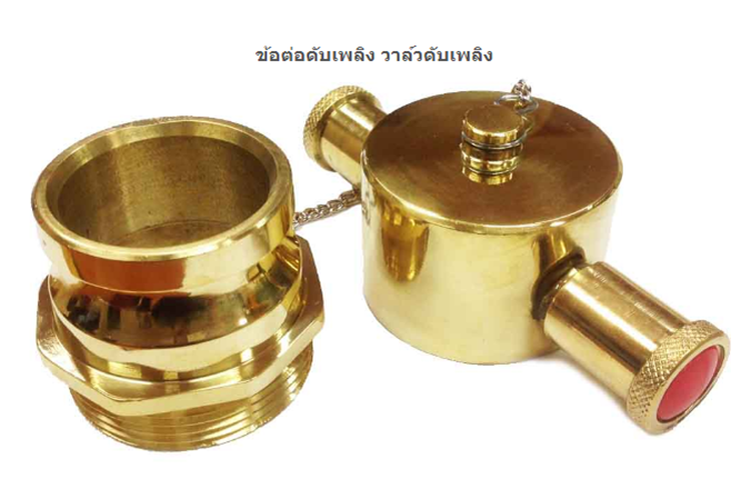 ข้อต่อดับเพลิง-วาล์วดับเพลิง