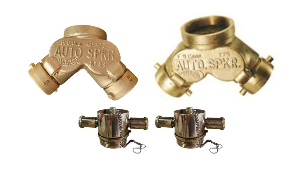 หัวรับน้ำดับเพลิง FDC / Fire Department Connection /Siamese Connection