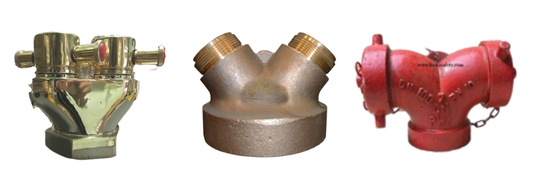 ข้อต่อทางน้ำเข้า Y Roof Connection / TWO - WAY ROOF MANIFOLD / Fire Hydrant