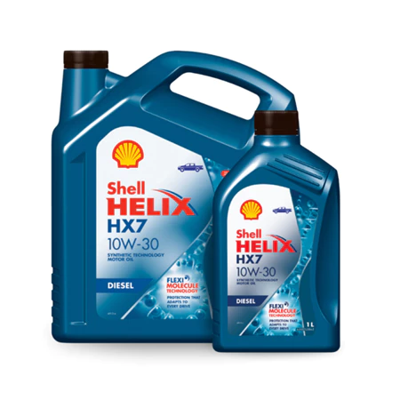 HELL HELIX HX7 DIESEL 10W-30 7Lน้ำมันเครื่องยนต์ ดีเซล