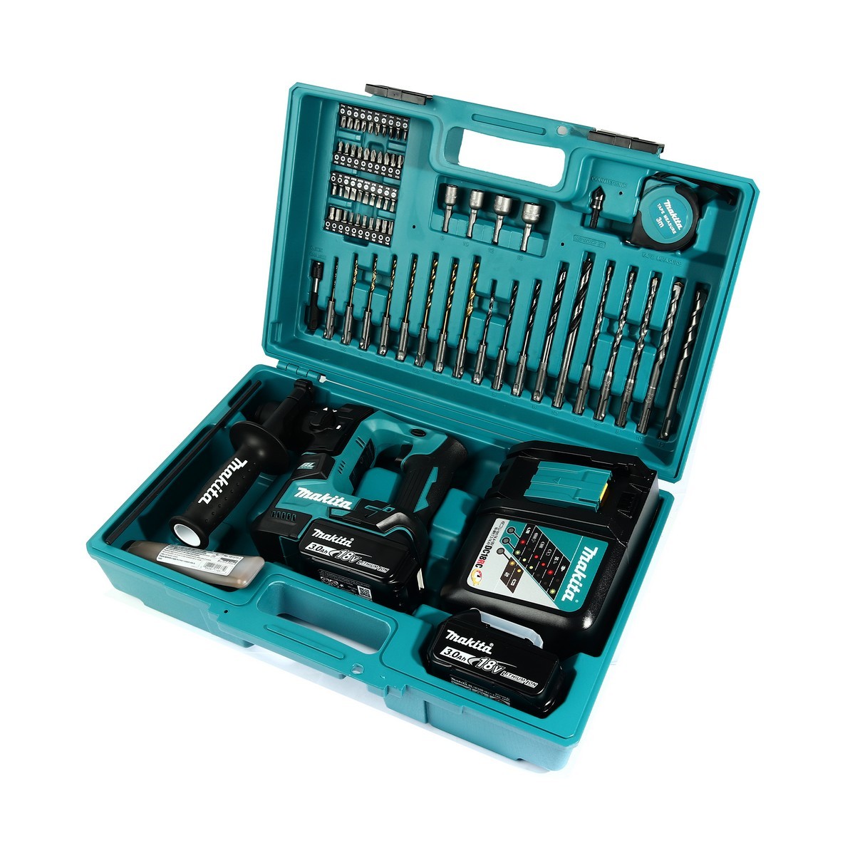 MAKITA สว่านโรตารี่ไร้สาย 18 โวลต์ ขนาด 17 มม. (11/16 นิ้ว) รุ่น DHR171RFX3