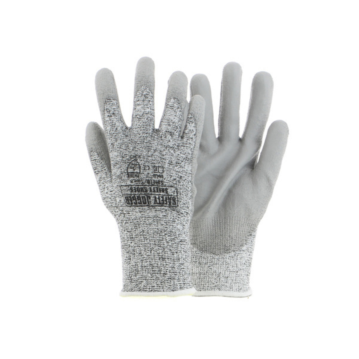 JOGGER ถุงมือเซฟตี้ ขนาด 9 ซม. สีเทา รุ่น SHIELD ระบายอากาศดี (จ็อกเกอร์)