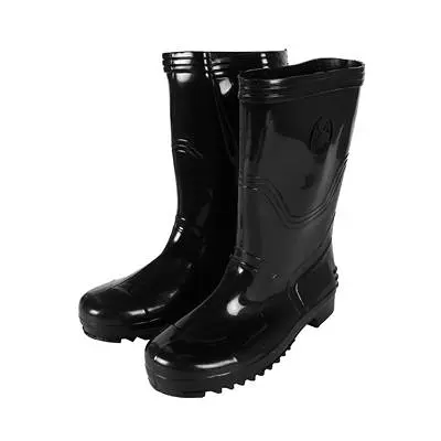 รองเท้าบูท PVC สูง 9 นิ้ว เบอร์ 11.5 ดำ