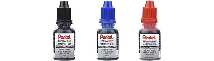 หมึกเติมปากกาเพอมาเนนท์ แบรนด์ Pentel NR401