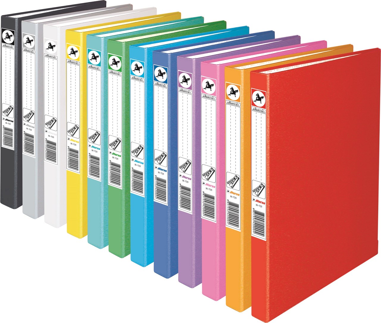 แฟ้มหนีบ ตราม้า H-725 F