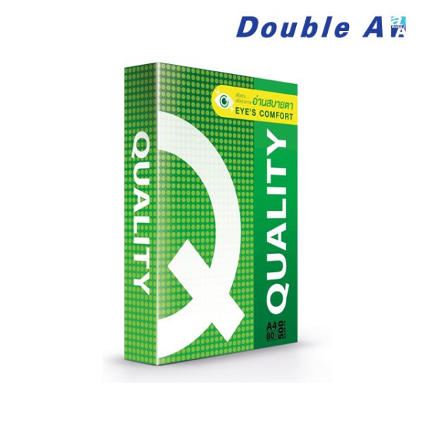 กระดาษ Quality Green A4 80 แกรม (1 รีม)