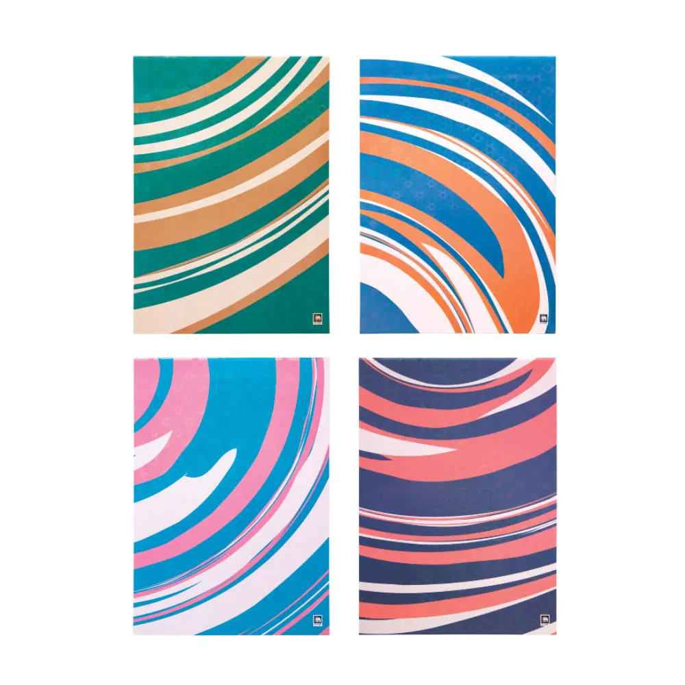 สมุดฉีก ตราช้าง P-114T A4 80 แกรม 40 แผ่น คละลาย